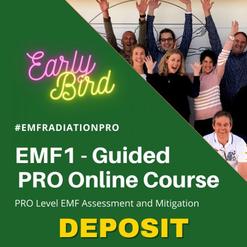EMF1 PRO EMF Radiation Assessment and Mitigation Consultant Training Early Bird