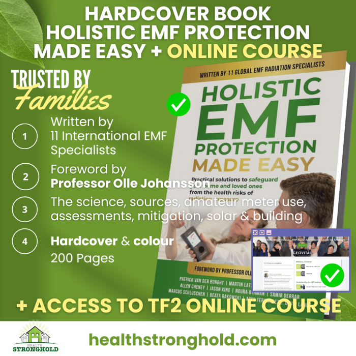 Holistic EMF Protection Made Easy is the logical book on EMF Radiation for families